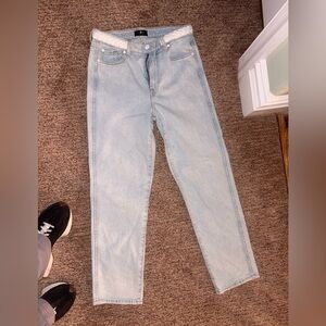 7 For All Mankind Light Wash Denim Jeans